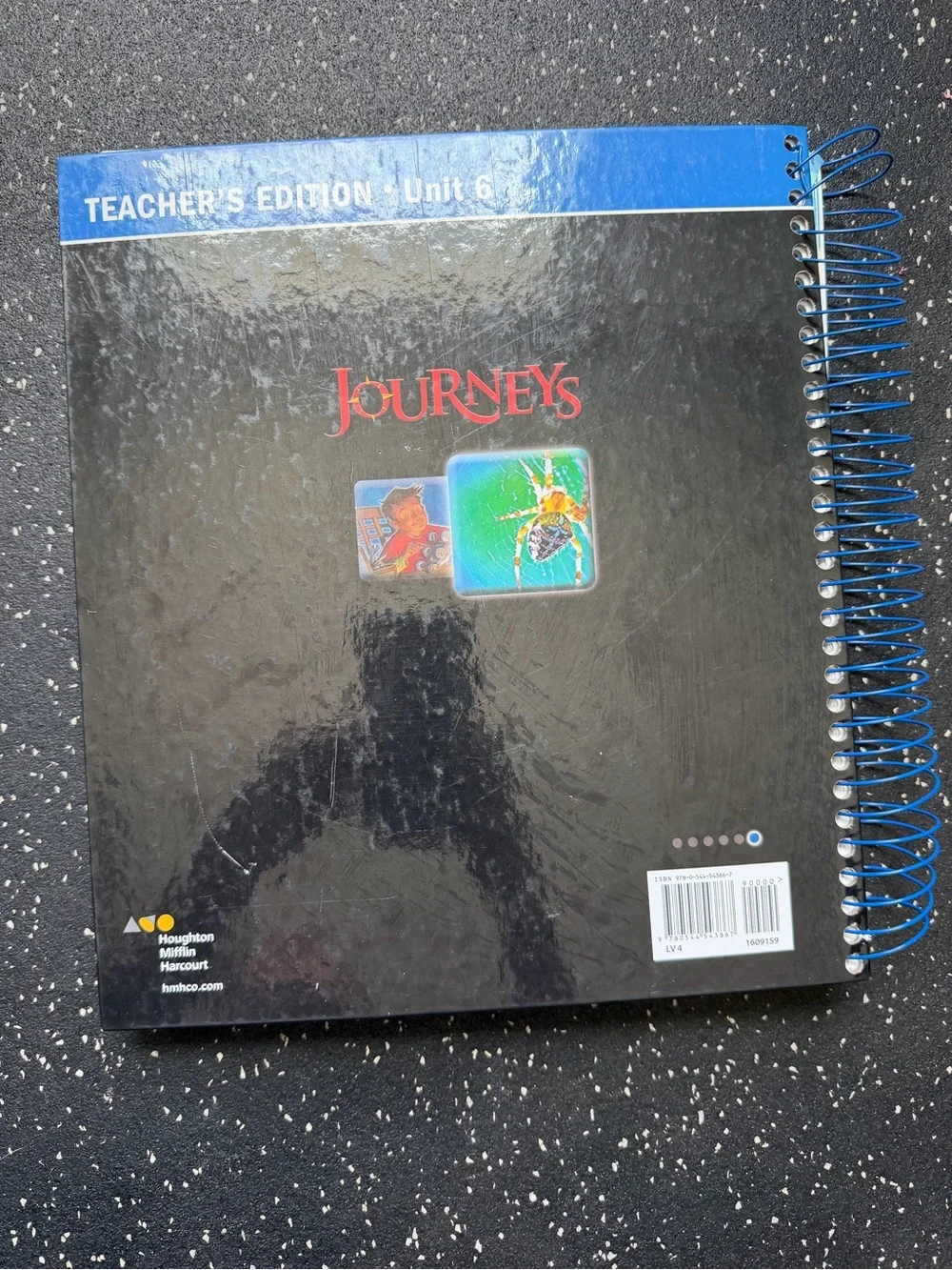 Journeys Teacher's Edition Unit 6 Spiral Notebook - 4 Grade